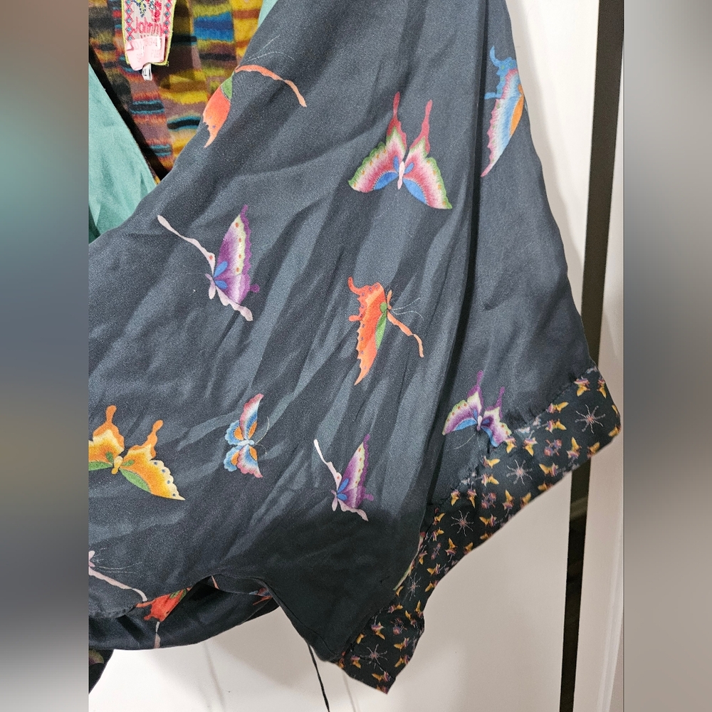 Johnny was rainbow shrug blouse size XL - Picture 5 of 14